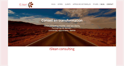 Desktop Screenshot of islean-consulting.fr